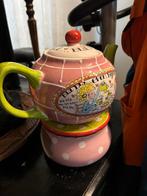 Blond Amsterdam Theepot met Theelicht - Onbeschadigd, Ophalen of Verzenden, Zo goed als nieuw