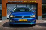 Volkswagen Polo 1.0 TSI Comfortline Navigatie Carplay Adapti, Voorwielaandrijving, Gebruikt, Blauw, Bedrijf