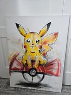 Schilderij pokemon pikachu 80x60, Ophalen