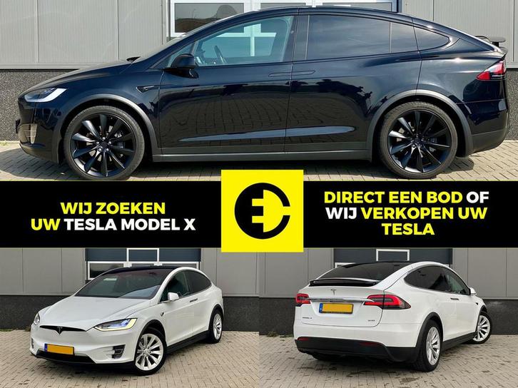 Tesla Model X | Alle uitvoeringen gezocht | Verkoop uw Tesla, Auto's, Tesla, Bedrijf, Te koop, Model X, 360° camera, 4x4, ABS