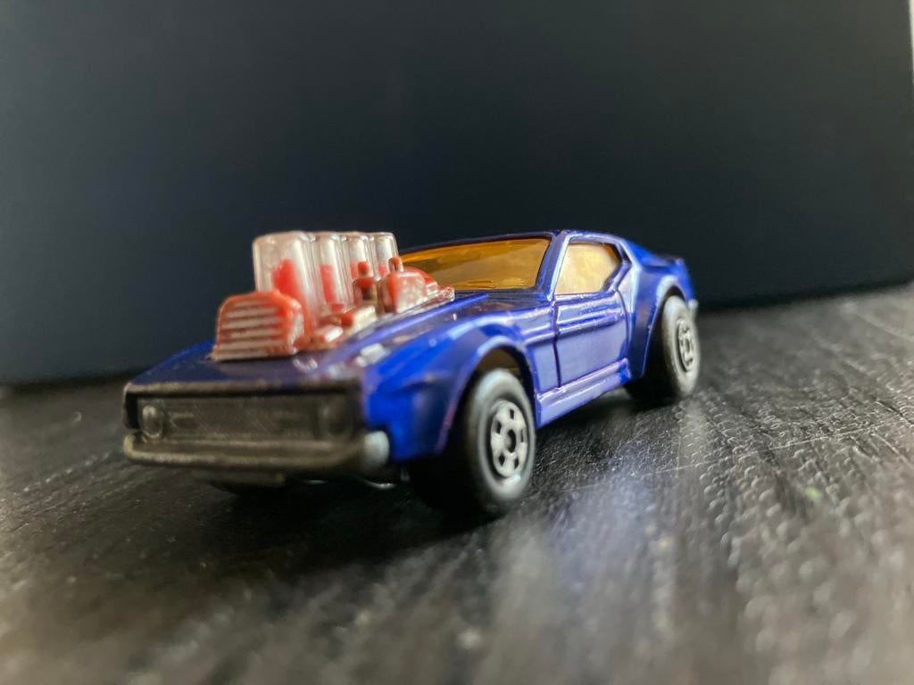 Matchbox N10 Mustang Piston Popper - 1973, Ophalen of Verzenden, Gebruikt, Auto, Overige merken