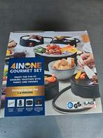 Gourmetset 4 in one - met garantie, Ophalen of Verzenden, Zo goed als nieuw, 4 t/m 7 personen
