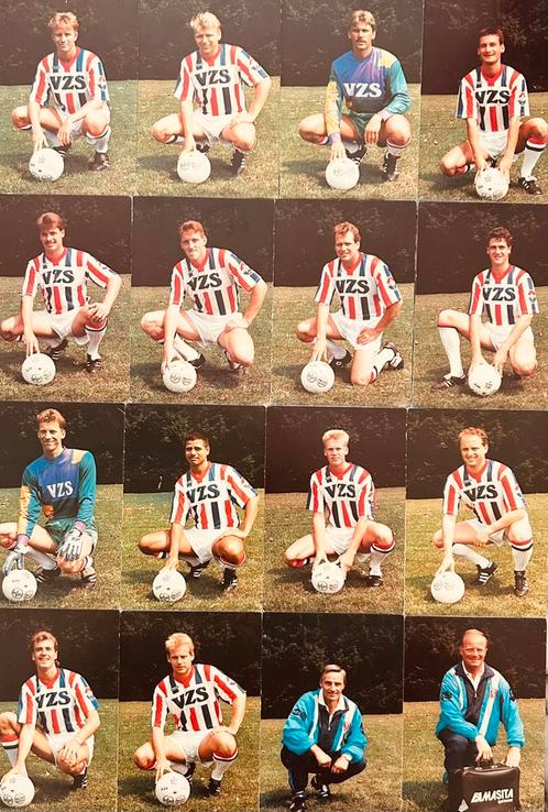Willem II Tilburg - Spelerskaarten - set 16 stuks, Verzamelen, Sportartikelen en Voetbal, Zo goed als nieuw, Spelerskaart, Willem II