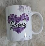 Mok met naam - Gepersonaliseerd cadeau, Overige materialen, Nieuw, Ophalen of Verzenden, Wit