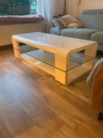 Salontafel hoogglans wit, Huis en Inrichting, Tafels | Salontafels, Ophalen, Gebruikt, 100 tot 150 cm, 50 tot 100 cm