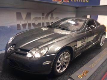 Mercedes Benz SLR Mc Laren grey Maisto metal 1:18 KRD beschikbaar voor biedingen