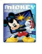 Mickey Mouse Fleece Deken - Disney - Diverse Uitvoeringen, Blauw, Nieuw, Ophalen of Verzenden, Deken of Dekbed