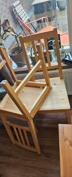 2 eetkamerstoelem, Ophalen