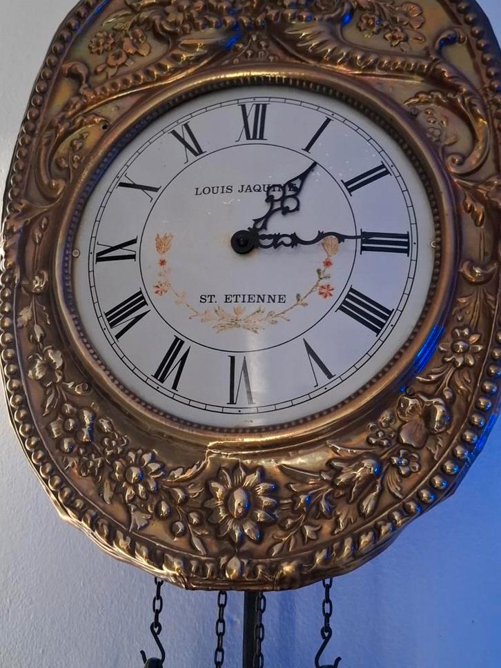 Antieke Louis Jaques Klok, Antiek en Kunst, Antiek | Klokken, Ophalen of Verzenden