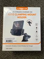 Draadloze Auto Clamping Mount Holder 15W, Nieuw, Ophalen of Verzenden, Inbouw, Autohouder