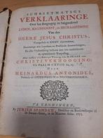 Antiek Boek 1753 M. Antonides over borgtochtelijk lijden JC, Ophalen of Verzenden