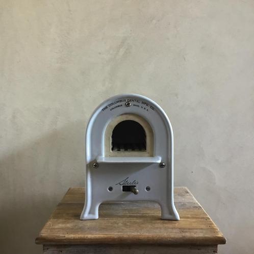 Tandheelkundige keramische oven, Antiek en Kunst, Antiek | Woonaccessoires, Ophalen of Verzenden
