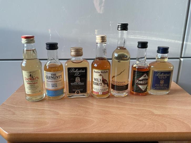 Whisky Miniaturen - Diverse Samples 5cl, Verzamelen, Wijnen, Nieuw, Overige typen, Overige gebieden, Ophalen of Verzenden
