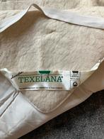 Texelse wollen onderdeken 140x200 - weinig gebruikt, Tweepersoons, Zo goed als nieuw, Matras, 200 cm