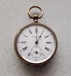 Georges Favre-Jacot (Zenith) antiek zilveren zakhorloge, Antiek en Kunst, Antiek | Klokken, Verzenden