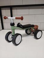 Puky loopfiets Pukylino retro groen met rieten mandje, Ophalen of Verzenden, Gebruikt, Loopfiets