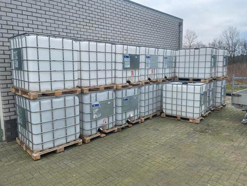 Ibc tank water opslag 1000 Liter, Tuin en Terras, Regentonnen, Zo goed als nieuw, Kunststof, 150 liter of meer, Ophalen