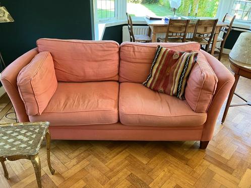 Bank 2,5 zits, Huis en Inrichting, Banken | Bankstellen, Gebruikt, Rechte bank, Tweepersoons, 150 tot 200 cm, 75 tot 100 cm, Stof