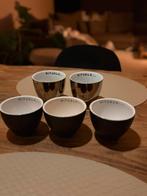 5 rituals kopjes, Huis en Inrichting, Keuken | Servies, Ophalen of Verzenden, Zo goed als nieuw, Overige stijlen, Kop(pen) en/of Schotel(s)