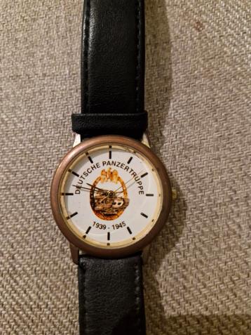 Gedenkhorloge panzertruppen Duitsland wo2  beschikbaar voor biedingen