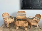 Vintage Rotan poppen meubels, Kinderen en Baby's, Ophalen of Verzenden, Zo goed als nieuw, Barbie