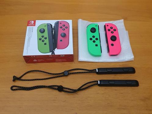 COMPLEET | Nintendo Switch Joy-Con Controller (Green/Pink), Spelcomputers en Games, Games | Nintendo Switch, Gebruikt, 2 spelers