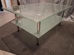 Unieke salontafel gebroken glas, Huis en Inrichting, Tafels | Salontafels, Ophalen, 100 tot 150 cm, 50 tot 75 cm, 50 tot 100 cm