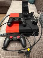 PS4 playstation met 2 controllers en laadstation, Ophalen, Met 2 controllers, Original, 500 GB