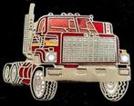 G.M.C. truck pin- rood emaille, Ophalen of Verzenden, Nieuw, Transport, Speldje of Pin