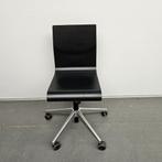 Ahrend 350 verrijdbare bureaustoel - multiplex zwarte zittin, Ophalen of Verzenden, Gebruikt, Zwart