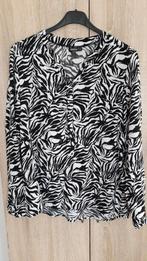 Nieuwe zebra print zwart wit blouse mt 36, Kleding | Dames, Blouses en Tunieken, Ophalen of Verzenden, Nieuw, Maat 36 (S), Zwart
