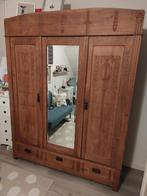 Antieke prachtige (kleding) kast 2 deuren 3 laden, Ophalen, Gebruikt, 150 tot 200 cm, 150 tot 200 cm