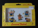 Efteling pins Carnaval Festival in origineel doosje., Verzamelen, Ophalen, Zo goed als nieuw, Button of Speldje