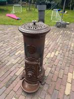 Pot kachel met toebehoren, Ophalen, Gebruikt, Overige brandstoffen, Vrijstaand