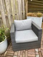 Leuke stoel wicker grijs, Wicker, Stoel, Ophalen of Verzenden, Zo goed als nieuw