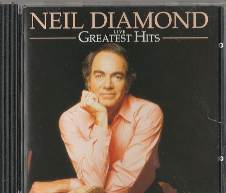 CD Neil Diamond Live Greatest Hits, Cd's en Dvd's, Cd's | Pop, Zo goed als nieuw, 1980 tot 2000, Ophalen of Verzenden