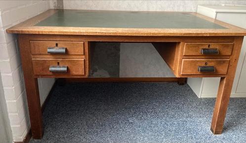 Eiken hout schrijftafel, Antiek en Kunst, Antiek | Kantoor en Zakelijk, Ophalen