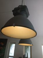 Groene industriële lampen, Huis en Inrichting, Lampen | Hanglampen, Ophalen of Verzenden, Zo goed als nieuw, Minder dan 50 cm