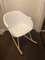 Schommelstoel, Ophalen, Zo goed als nieuw, Wit, Eén