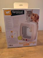 NIEUW Ferplast swing large kattenluik met microchip, Dieren en Toebehoren, Katten-accessoires, Ophalen of Verzenden, Nieuw
