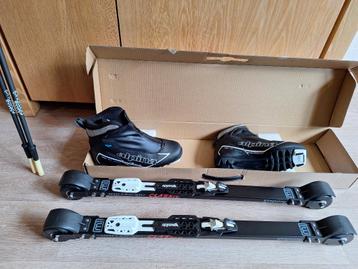 Classic rolski, stokken en langlaufschoenen mt 41 beschikbaar voor biedingen