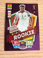 Panini WK 2022 Mohammed Kudus ROOKIE, Verzamelen, Sportartikelen en Voetbal, Ophalen of Verzenden, Zo goed als nieuw, Ajax, Spelerskaart