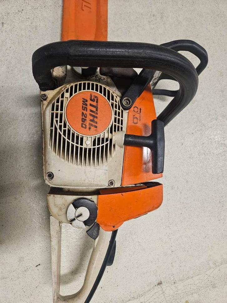 stihl ms 260 kettingzaag, Tuin en Terras, Hand-tuingereedschap, Gebruikt, Ophalen of Verzenden