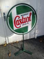 Castrol draaibord, stoepbord, windvaan., Verzamelen, Merken en Reclamevoorwerpen, Ophalen, Reclamebord, Info@castrol.nl, Gebruikt