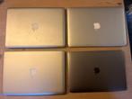 4 MacBooks (2 Pro en 2 Air) in 1 koop voor onderdelen, Onbekend, Onbekend, MacBook, Qwerty