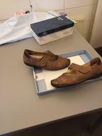 Leren damesschoenen, Kleding | Dames, Schoenen, Bruin, Dansschoenen, Ophalen of Verzenden, Zo goed als nieuw