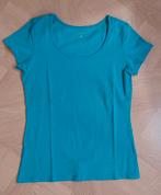 Turquoise t-shirt met korte mouw, Maat 38/40 (M), Ophalen of Verzenden, Zo goed als nieuw, Esmara