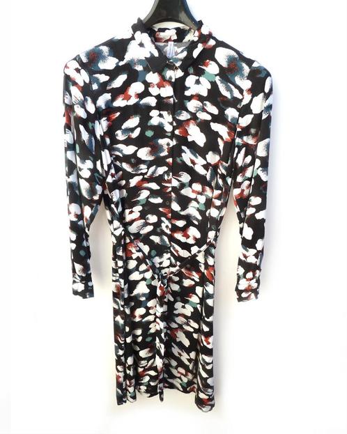 Miss Etam: viscose blousejurk abstracte print (XL = maat 42), Kleding | Dames, Jurken, Gedragen, Maat 46/48 (XL) of groter, Overige kleuren