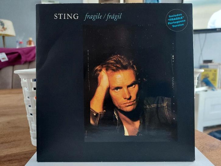 7" Single Sting - Fragile / Fragil, Cd's en Dvd's, Vinyl Singles, Gebruikt, Single, Pop, 7 inch, Ophalen of Verzenden