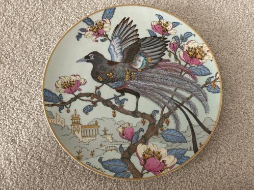 Ole Winther porseleinen bord Paradise bird Vintage jaren 70, Antiek en Kunst, Antiek | Wandborden en Tegels, Ophalen of Verzenden